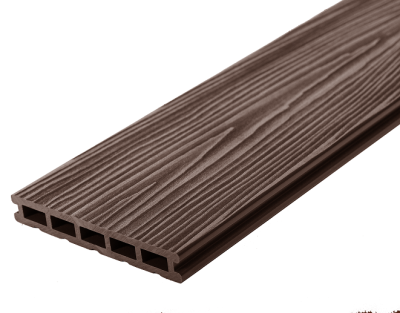 Террасная доска из ДПК RusDecking Unodeck Mogano - Венге