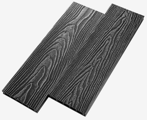 Террасная доска из ДПК RusDecking Unodeck Vintage - Графит купить в Отрадном
