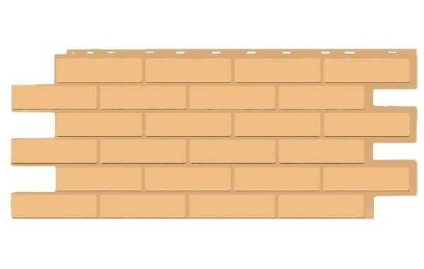Фасадная панель T-Siding Кирпич Модерн Эко Крем купить в Отрадном