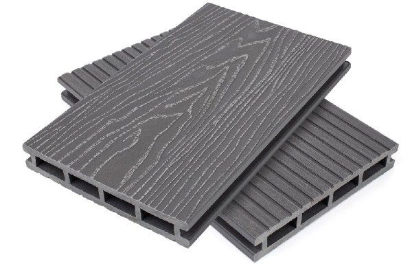 Террасная доская ДПК NanoWood Nature 3D пустотелая Серый купить в Отрадном