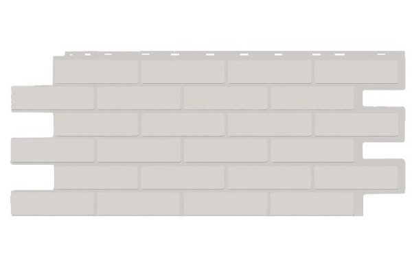 Фасадная панель T-Siding Кирпич Модерн Эко Уайт купить в Отрадном