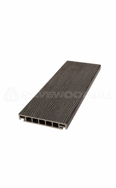 Террасная доска из ДПК SW Salix (S) (R) темно-коричневый купить в Отрадном
