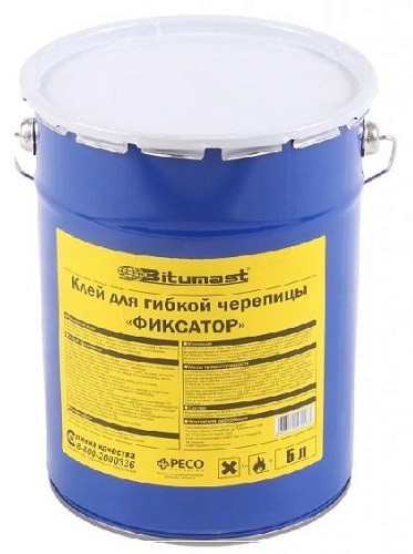 Клей для гибкой черепицы BITUMAST 5 л купить в Отрадном