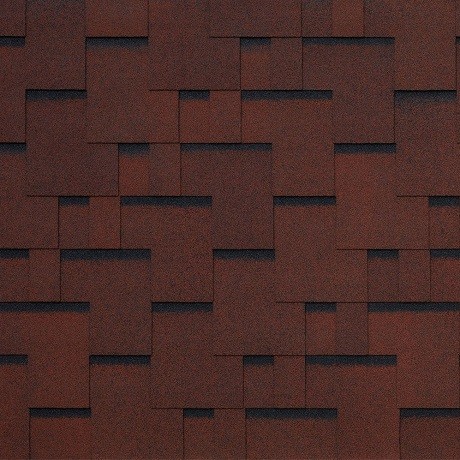 Гибкая черепица Tegola SAN REMO rosso 402 купить в Отрадном