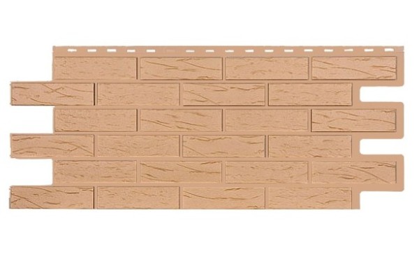 Фасадная панель T-Siding Кирпич Саман Эко Крем купить в Отрадном